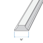 Grille Profile Width 7/8 Inches